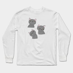 Cute Cats Long Sleeve T-Shirt